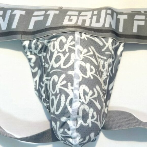 "FORT TROFF" Size "XL" Grunt Graffiti MESH Athletic Supporter/Jockstrap - Picture 3 of 10